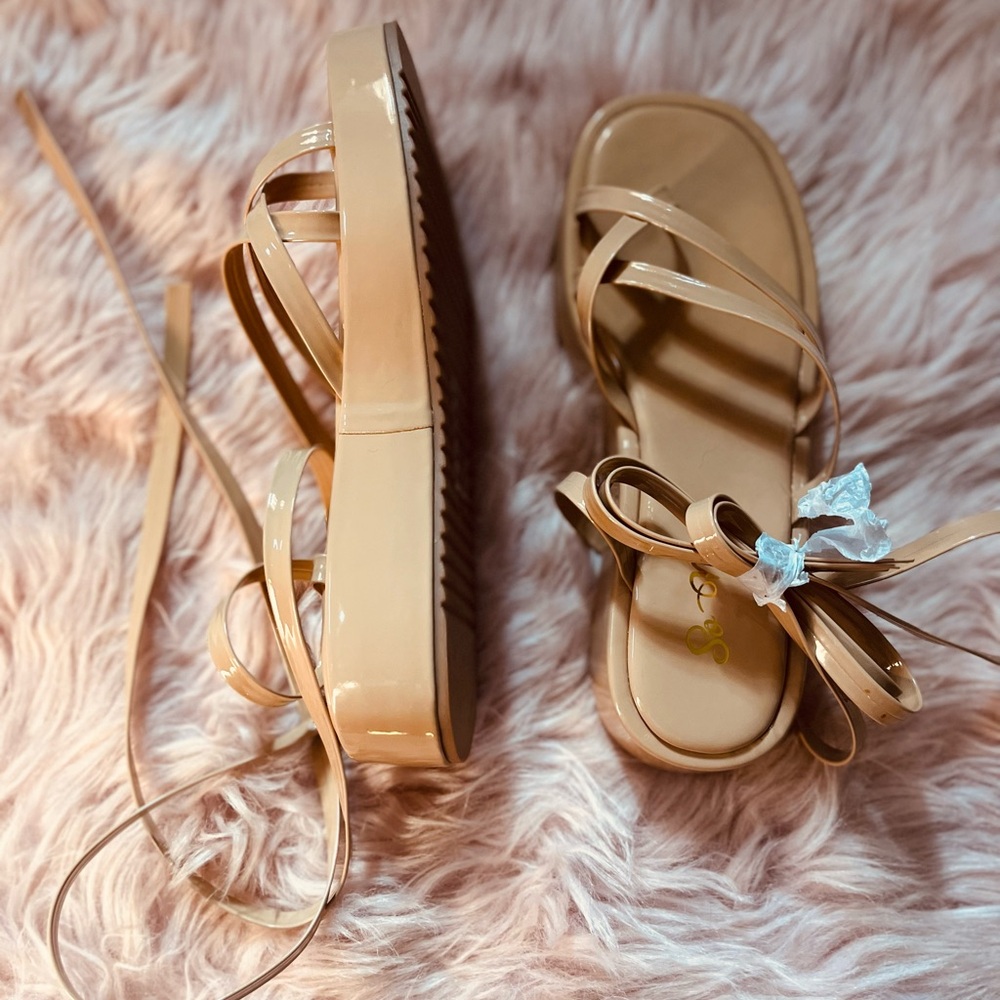 Elegant Tan Women's Sandals